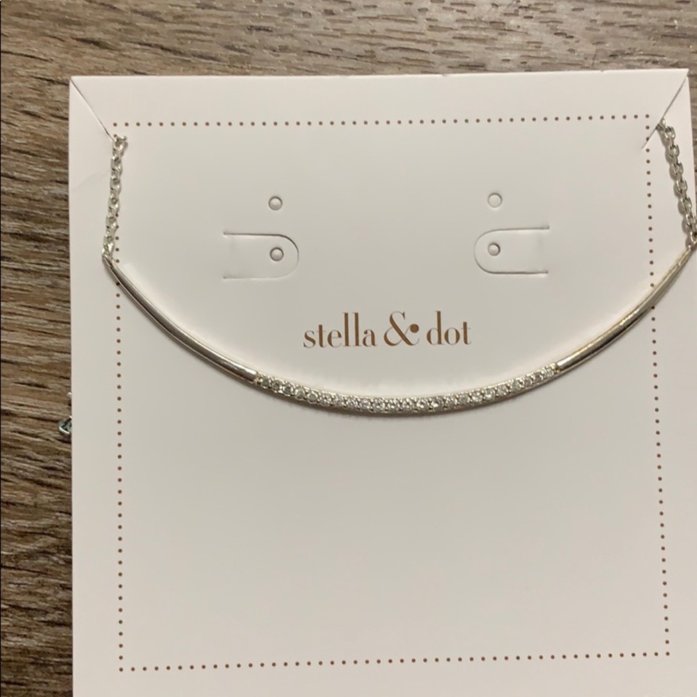Stella & Dot Crescent Necklace